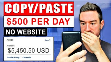 COPY-PASTE $500/Day Strategy: How To Promote Affiliate Links Without A Website! (EASY)