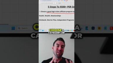 Learn how to select profitable high-ticket affiliate programs! We explore three key niches—health,