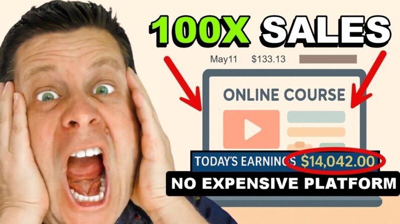 $14K In 3 Hours - I Used Google Gemini To 100X My Online Course Sales!