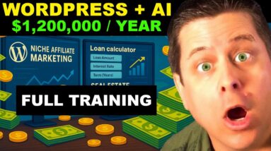 How To Make A WordPress Website With Ai - $1.2M Money Making Setup!