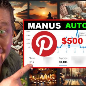 $500 A Day Pinterest Affiliate Marketing - Secret AI Method!