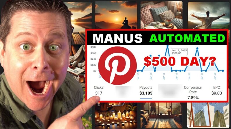$500 A Day Pinterest Affiliate Marketing - Secret AI Method!