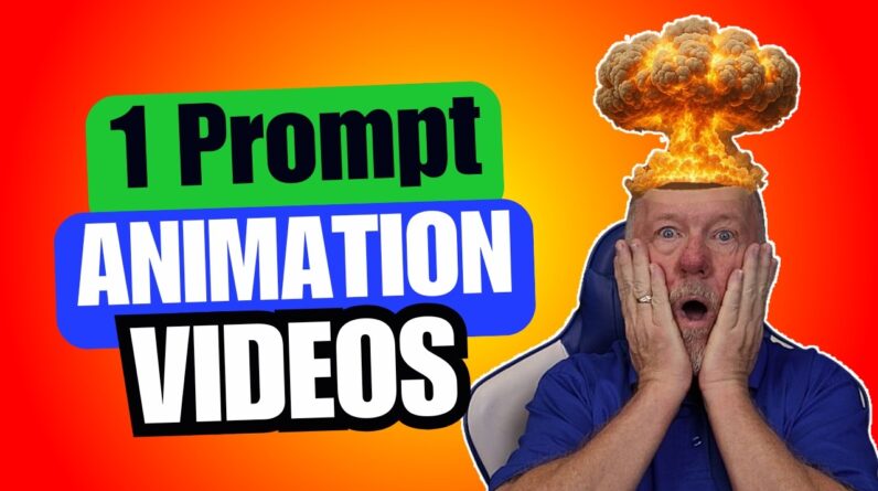 Create ANIMATED Videos from Just ONE Prompt