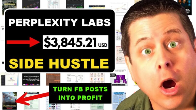 New Perplexity Labs Ai Side Hustle - Make Money With FB Content!