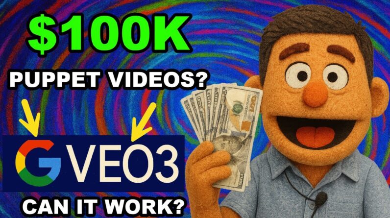 Google VEO3 Ai To Make Faceless Videos For My Business - $100K Method?