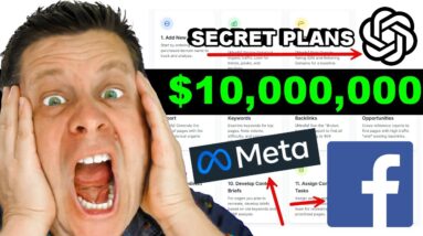 Meta And Open Ai Secret $1T Plans + $10M Custom GPTs - Learn This To Make Money Online!