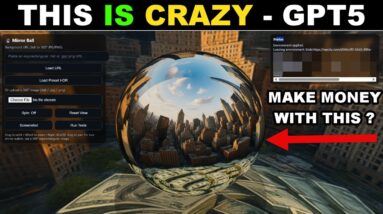 ChatGPT 5 Visual Tools = $$$ - This Is Crazy - Real Use Cases!