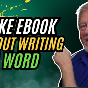 How I Made an E-Book Without Typing a Single Word!