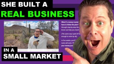 How She Built A Business With A Small Audience In A Small Market!