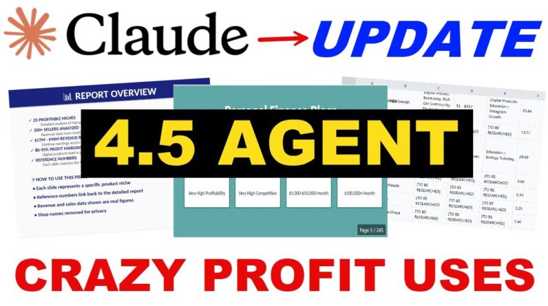 Claude Sonnet 4.5 - Crazy Updates And My Profitable Use Cases!