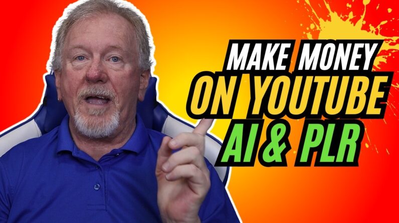 Make Money on YouTube - AI Turns PLR Articles Into YouTube Videos