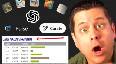 NEW Chatgtp Pulse - Make Money With Ai Curated Content!