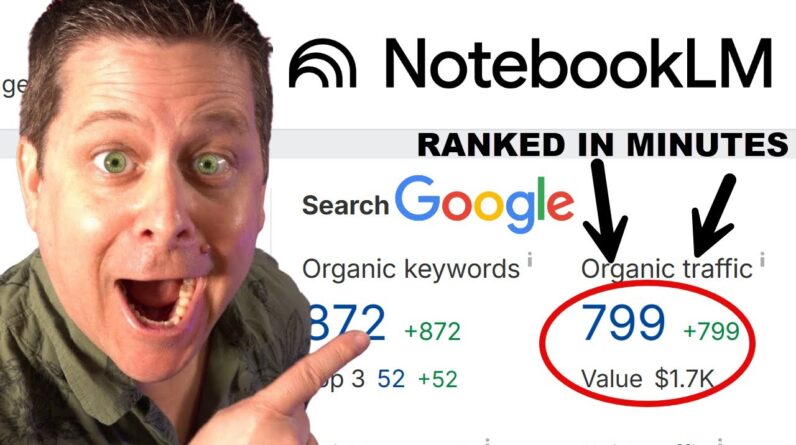 NotebookLM + Google SEO = Instant Rankings?!