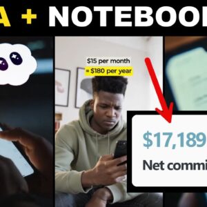 Sora + Notebook LM = Faceless Money Prompt!