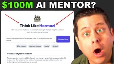 This AI Thinks Like Alex Hormozi - Make Money Strategies!