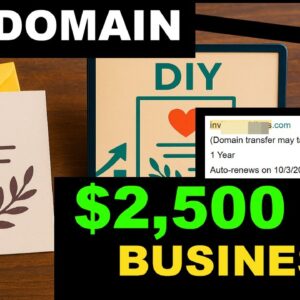 Turning A $22 Domain Name Into A FULL Profitable Business With Ai!