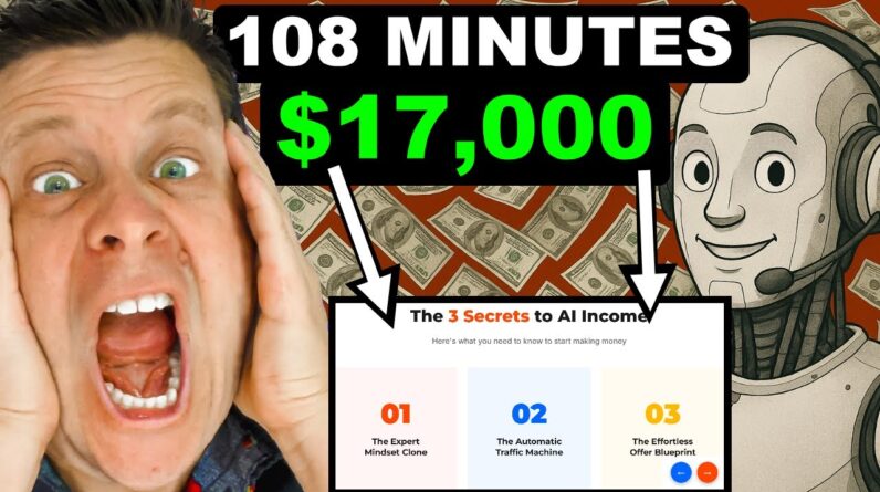 Ai Did the Prep Work… I Showed Up And Made The Money - Ai Webinars!