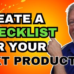 Quickly Create a Checklist As Part of Your Product Pack