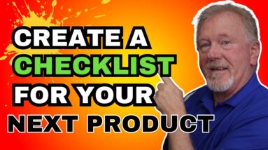 Quickly Create a Checklist As Part of Your Product Pack