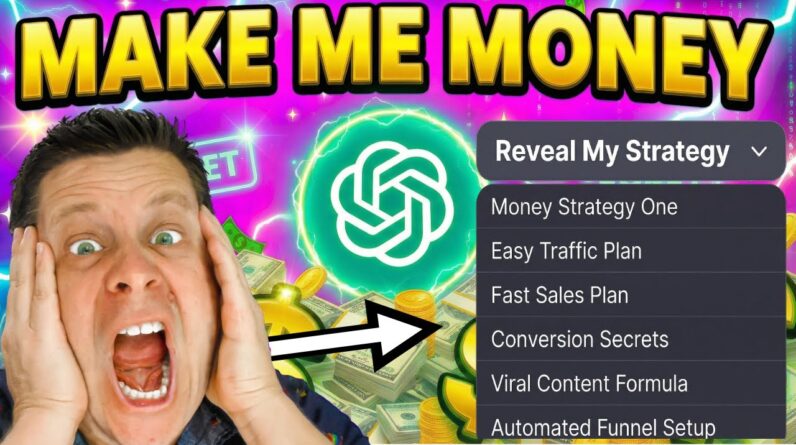 Watch ChatGPT Reveal My Money Making Prompt Strategy - LIVE!
