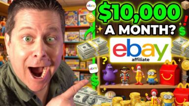 $10K Month - Ebay Affiliate Program -  NO Inventory Or Products?