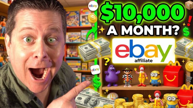 $10K Month - Ebay Affiliate Program -  NO Inventory Or Products?