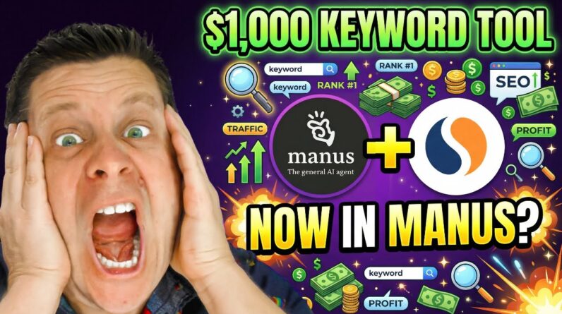 Did Manus Just END Expensive Keyword Tools?