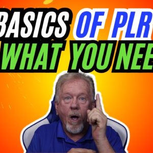 The Basics of PLR And What You Need