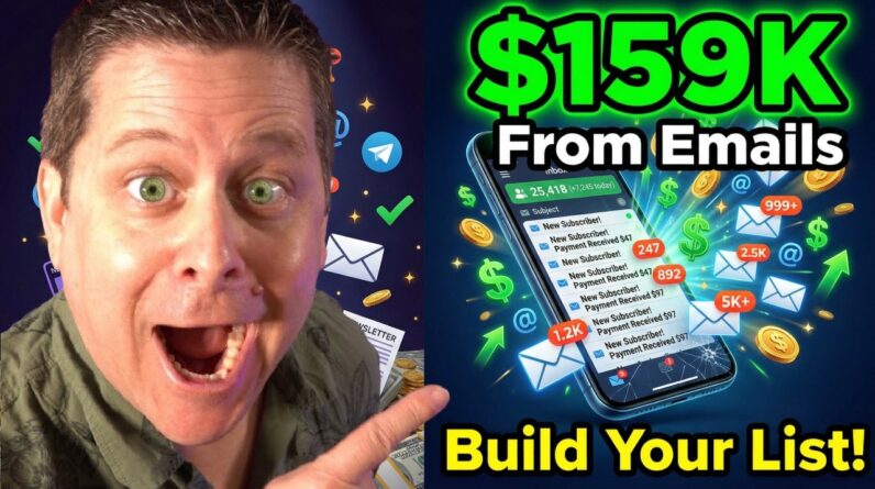 How I Make Money With Email Marketing - AI Method - $1,000,000s Generated!