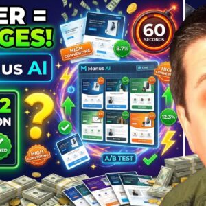 Manus Ai Built My ENTIRE Affiliate Website In 60 Minutes!