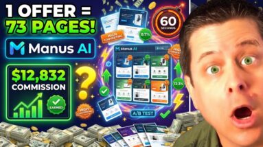 Manus Ai Built My ENTIRE Affiliate Website In 60 Minutes!