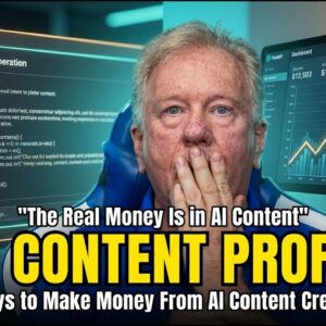 This Is Where The Real Money Is in AI Content - 5 Ways to Make Money From AI Content Creation