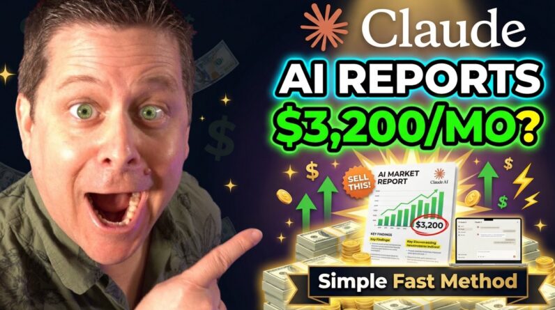 Using Claude Ai To Make Simple Reports For Profit!
