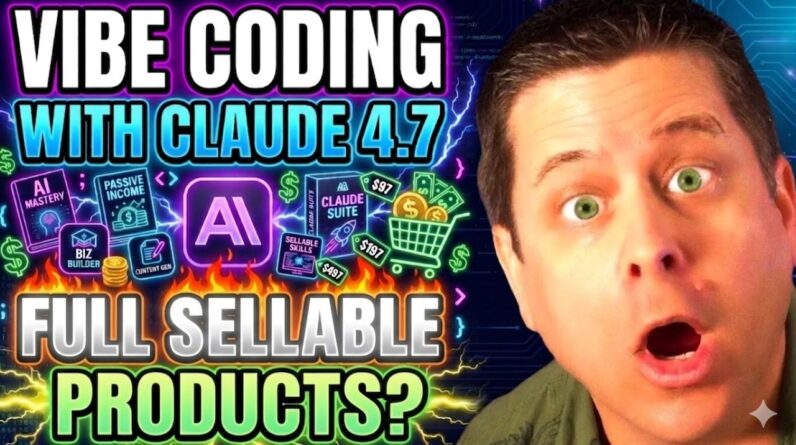 Vibe Coding With Claude 4.7 - Full Tutorial - One Persone Business?