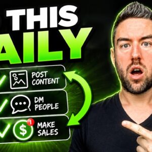 3 Things I Do Every Day to Make Consistent Affiliate Commissions
