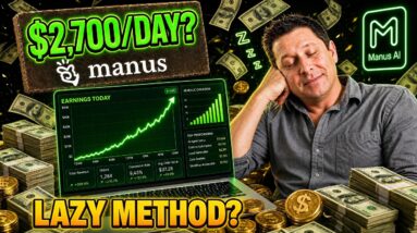 Laziest Ways to Make Money With AI? My REAL Methods!
