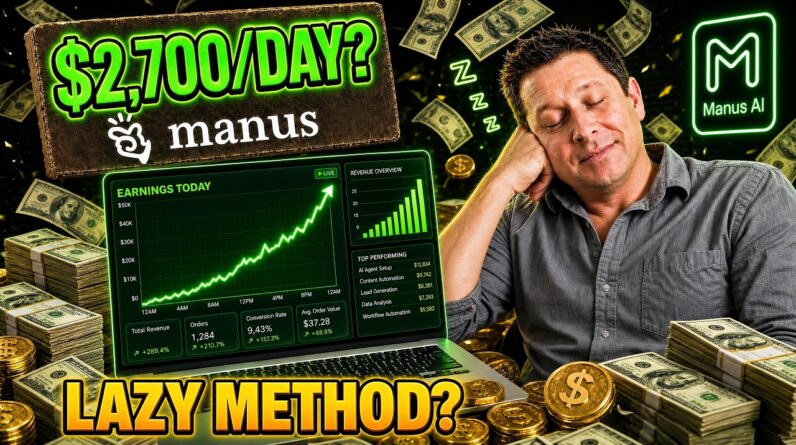 Laziest Ways to Make Money With AI? My REAL Methods!