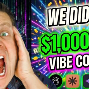LIVE UPDATE - The $1M Vibe Coding Experiment - YES IT WORKED!