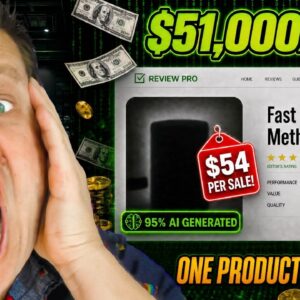 One Product + Super Targeted Review = $51K MO? - My AI Templates!