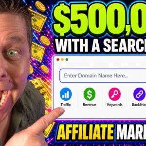 Simple Search Box + Affiliate Link = $500K? My 100% Ai Method!