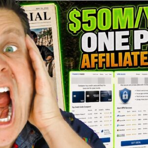 They Make $50M With “One Page” Websites? - Use My AI Formula!