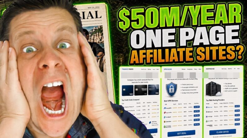 They Make $50M With “One Page” Websites? - Use My AI Formula!
