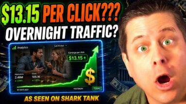 $50M Shark Tank Niche Got Me INSTANT Traffic???