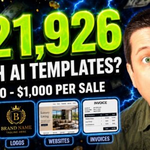 Ai Templates + Canva = Make Money Online?