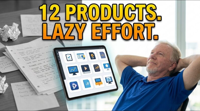 The LAZY Persons Method For Creating Digital Products!