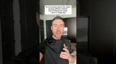 This New Affiliate Method Made Me 1.8k in One Day (No Ads Required)