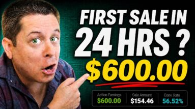 Affiliate Marketing For Beginners - Getting Your First Sale Online!