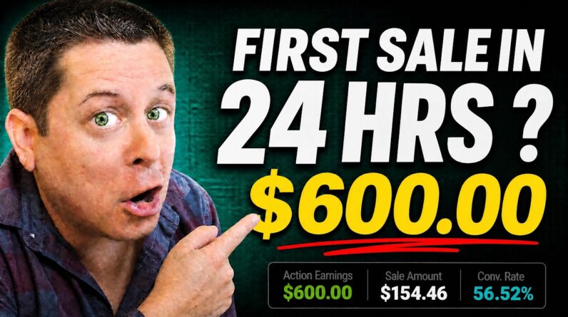 Affiliate Marketing For Beginners - Getting Your First Sale Online!