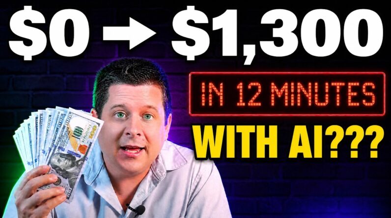 Fastest Way To Make Money With Ai? - My Actual Strategies!