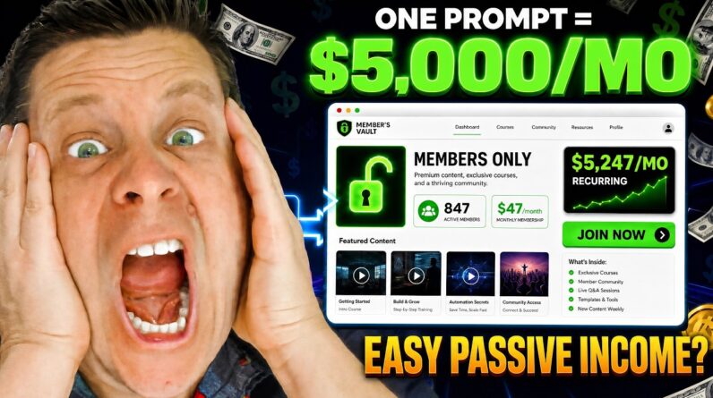 I Used Ai To Make Membership Site - $45,301 So Far + ARR!